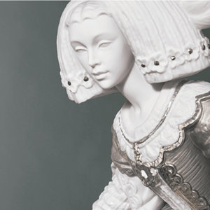 Lladro A Romp in the Garden Girl Figurine | Perigold